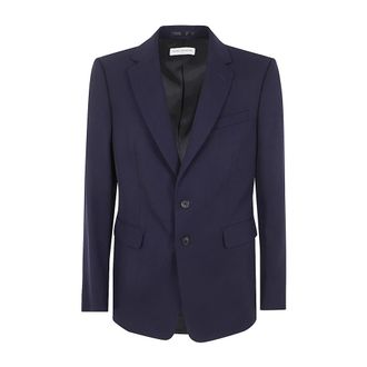 Dries Van Noten Blazers - Heren - Jassen - Blauw - Maat: XL