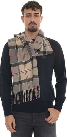 Barbour Sciarpa Beige Barbour Uomo