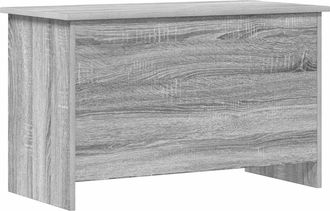 vidaXL Ba&uacute;l De Almacenamiento Sonoma Gris 80 X 40 X 50 Cm Vidaxl