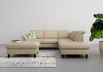 Sit&more Ecksofa »Maggiore L-Form« wahlweise mit Kopfteilverstellung, Bettfunktion und Stauraum