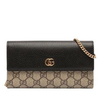 Gucci Pre-owned Wallet on Chain - - Pre-owned - Donna - Beige - ONE SIZE