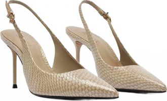 Schutz Womens Paola Pump Heels In Pale Khaki