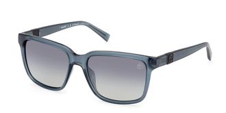 Timberland TB9322-H Polarized 92D Mens Sunglasses Blue Size 57