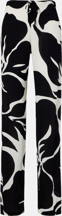 Dries Van Noten Floral straight pants