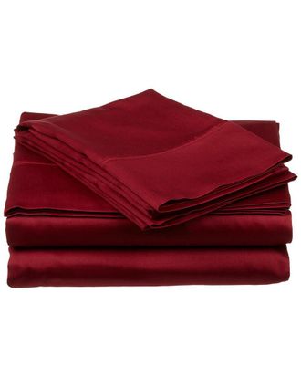 Superior 400 Thread Count Egyptian Cotton Solid Deep Pocket Sheet Set