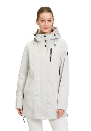 Gil Bret Outdoorjacke GIL BRET, Damen, Gr. 36, weiss (glacier wei&szlig;), Obermaterial: 54% Polyamid, 46% Polyester, unifarben, ausgestellt h&uuml;ftlang, ohne Ausschnit