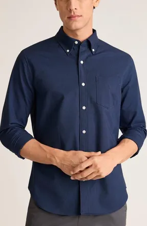 Bonobos Everyday Slim Fit Oxford Shirt in Deep Indigo at Nordstrom, Size Xx-Large
