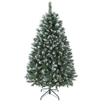 HOMCOM &Aacute;rbol de navidad 93x93x150 cm verde