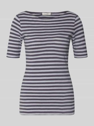 Marc O'Polo Slim Fit T-Shirt aus reiner Baumwolle in Mittelgrau, Gr&ouml;&szlig;e XXL