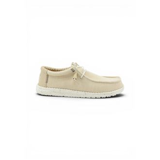 Hey Dude Wally Stretch Sox - Heren - Veterschoenen - Beige - 43 EU - Schoenen