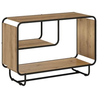 vidaXL Aparador Roble Artisan 93.5 X 37.5 X 64.5 Cm Vidaxl