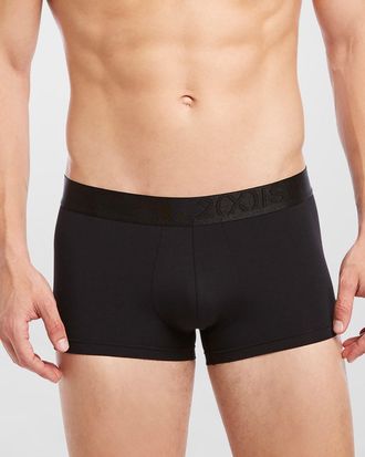 2(x)ist Mens Solid No-Show Boxer Trunks