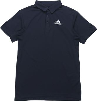 adidas HTRDY M PL2 SL Tennis Sports Polo Shirt Blue FS3777
