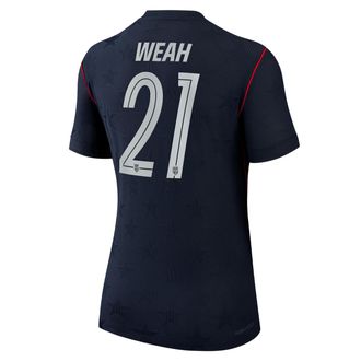 Nike Timothy Weah USMNT 2026 Match Away Nike Womens Dri-FIT ADV Soccer Jersey in Blue | NN203943375-USM