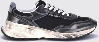 Dsquared2 Sneakers Sprinter Dsquared2 in pelle laminata e canvas used