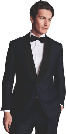 CHARLES TYRWHITT Shawl Lapel Dinner Suit Jacket in Dark Navy at Nordstrom, Size 36