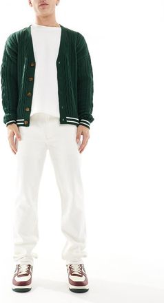 Lee West - Jeans dritti regular lavaggio bianco