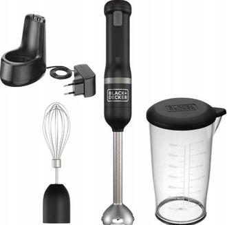 Black+Decker Black&decker - Bckm1012kb-qw Batidora Batidora De Mano Negro