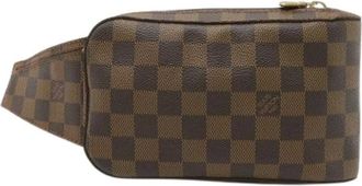 Louis Vuitton Pre-owned Belt Bags, female, Brown, Size: ONE SIZE Pre-owned Damier Canvas Pouch