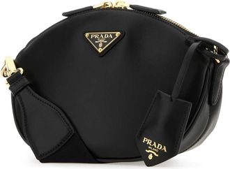 Prada Womens Black Leather Crossbody Bag Nero Vitello Borse A Tracolla