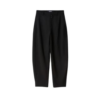 Jacquemus Le Pantalon Oranger - male - Jacquemus - Wide Trousers - Black - S - Trousers