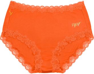 Uwila Warrior Soft Silk Days Of The Week Briefs in Spicy Orange at Nordstrom, Size 3X-Large
