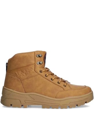 Napapijri Stivali stringati Herb stile trekking - Marrone