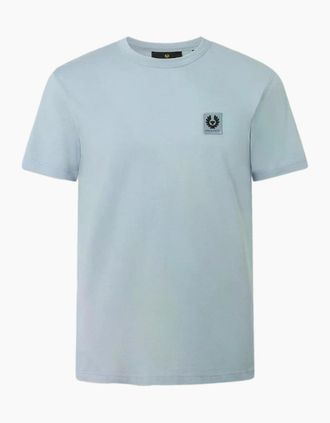 Belstaff Mens Belstaff T-Shirt Mist Blue - Size: 42