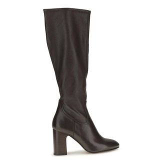 Stuart Weitzman Mulberry Stretch Kniehoge Laars - Dames - Schoenen - Bruin - Maat: 38 EU Leer