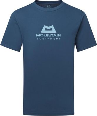 Mountain Equipment Emblem Tee T-Shirt f&uuml;r Herren | blau