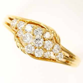 C&A Yellow Gold Yellow Gold (18K) Band Ring (Pre-Owned)
