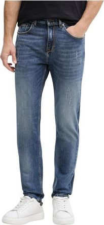 Karl Lagerfeld Kl-Jeff Jeans - Heren - Slim Fit Jeans - Blauw - W31 L34 - Katoen - Jeans