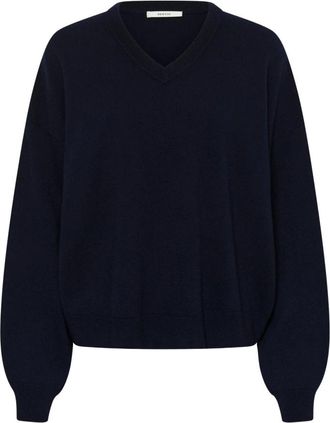 Gestuz V-hals Gebreide Kleding - Dames - V-hals truien - Blauw - 2XS - Truien & Vesten