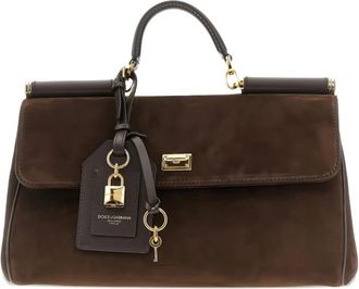 Dolce & Gabbana Bruine Handtas Marrone Aw 25 - Dames - Handtassen - Bruin - ONE Size - Tassen
