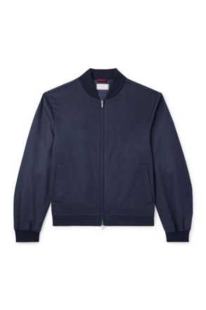 Brunello Cucinelli Cashmere Bomber Jacket