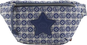 Gucci Navy Canvas Fanny Pack (Pre-Owned)