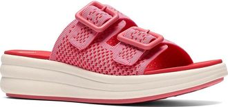 Clarks Drift Faye Womens Sandals Pink Textile : 5.5 B - Medium