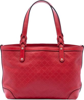 Gucci Pre-owned Gucci Small Diamante Leather Craft Tote Ladies G44AB7596UPGIQ7G