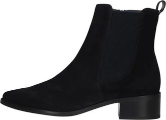 Paul Green Super Soft Chelsea Enkellaars - Dames - Schoenen - Zwart - Maat: 40 EU Zijde