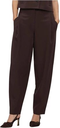 Bruuns Bazaar RubySusBBJonat broek - Dames - Broeken - Bruin - Maat: S Spandex