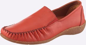 Loretta Slipper LORETTA, Damen, Gr. 36, rot, Glattleder, Schuhe Slipper