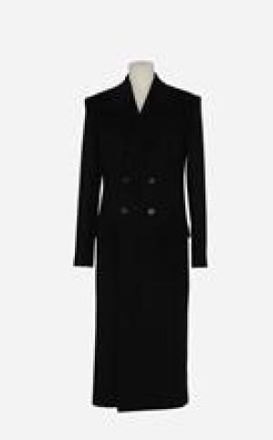 Saint Laurent Button Closure Coat In Cashmere
