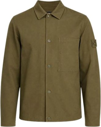 Stone Island Light Jassen - Heren - Zomerjassen - Groen - XL - Jassen