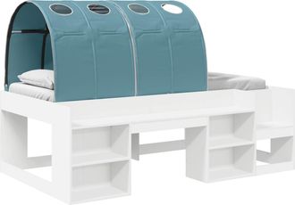 vidaXL Estructura De Cama Con Barandas De Cama 3 Uds. Vidaxl