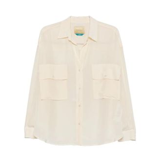Momoni Mujer, Blusas y Camisas, Blanco, Talla: S