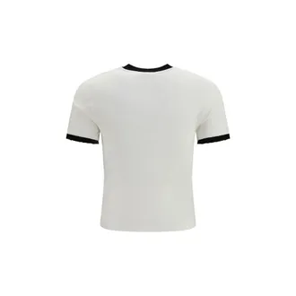 Gucci Womens White Cotton T-Shirt