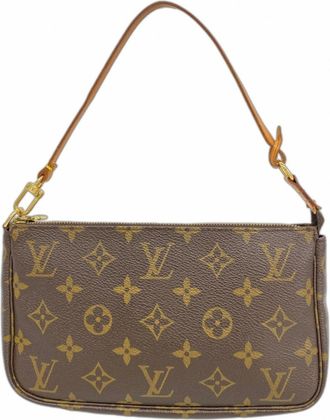 Louis Vuitton Brown Pouch (Pre-Owned)