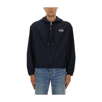 Moschino Heren, Sweatshirts & Hoodies, Blauw, Maat: L