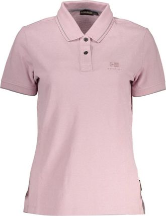 Napapijri Roze Polo Shirt Korte Mouwen Vrouwen - Dames - Polos - Roze - S - Tops