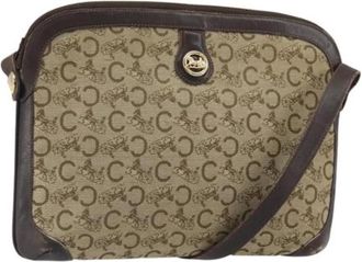 Celine Pre-owned Cross Body Bags, female, Beige, Size: ONE SIZE Pre-owned Vintage Cross Body Bag